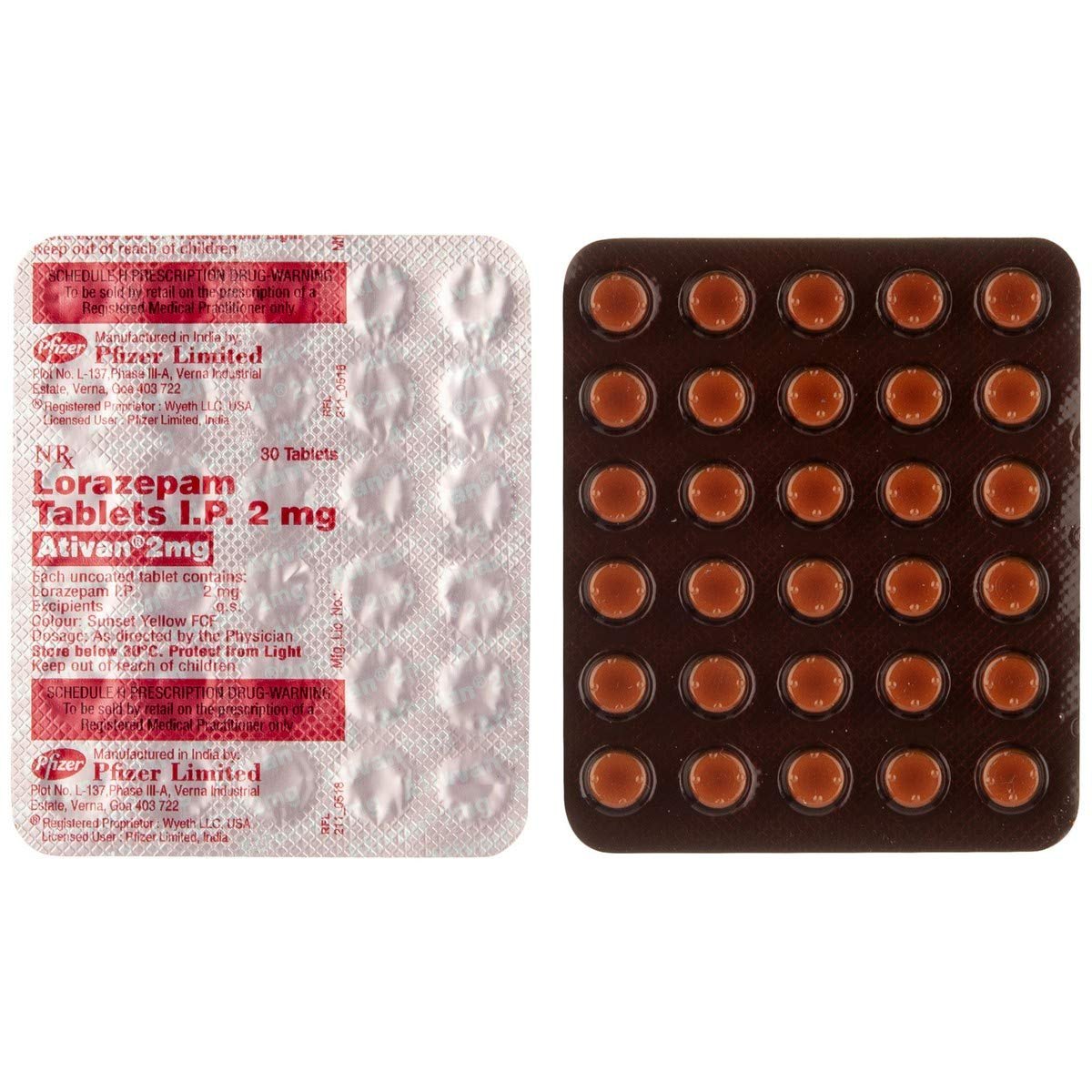 Lorazepam 2mg